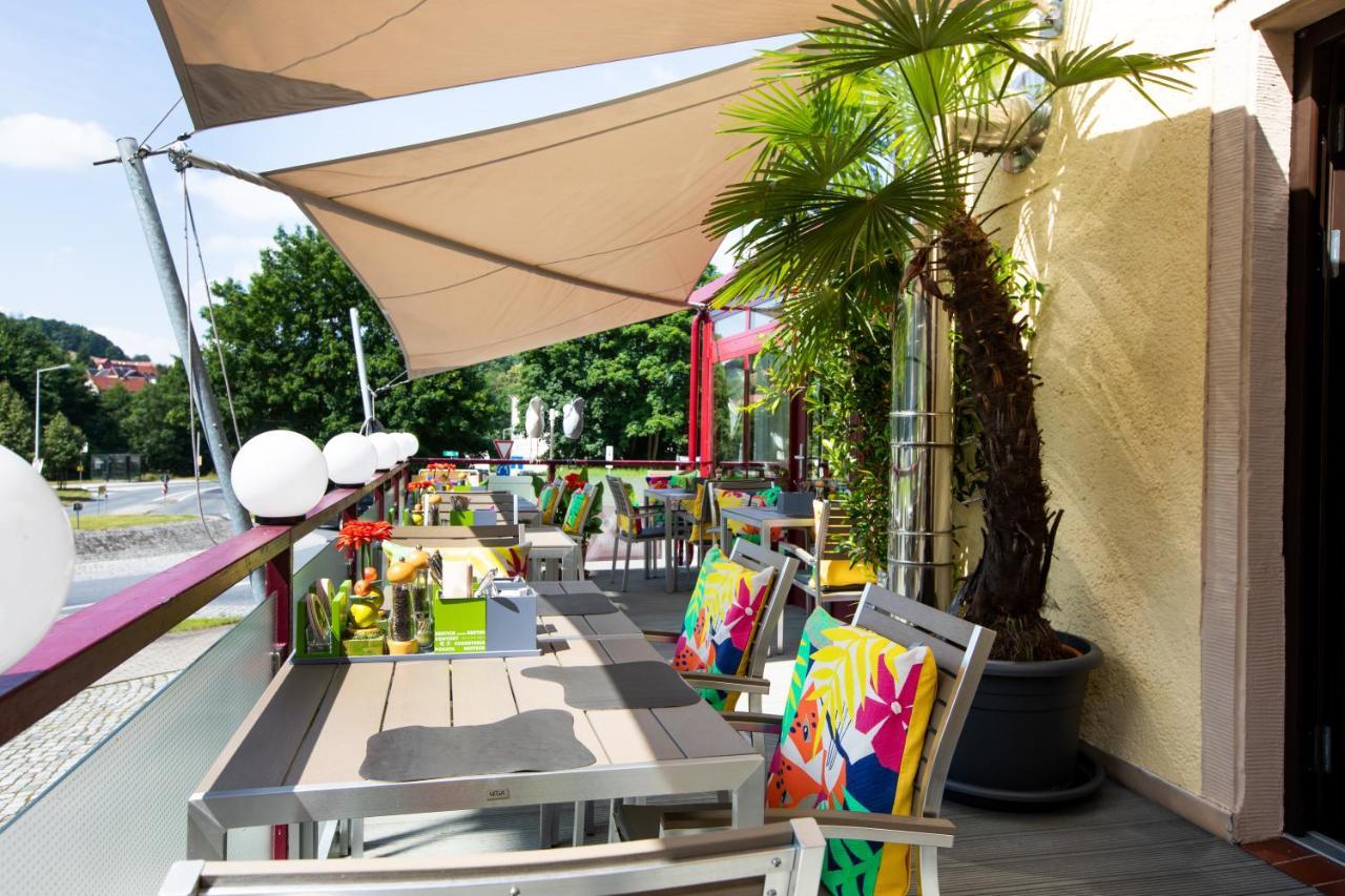 Hotel Brueckenschaenke Зебниц Экстерьер фото